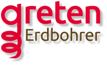 Erdbohrer Greten Logo